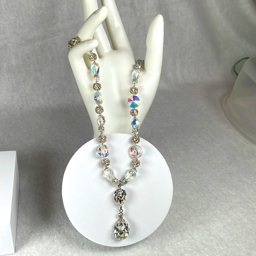 Antique Crystal Necklace - Picture 3 of 7